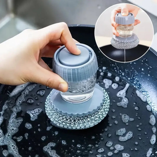 2 in 1 Liquid Soap Dispensing Cleaning Brush | 🔥BUY 1 GET 1 FREE🔥